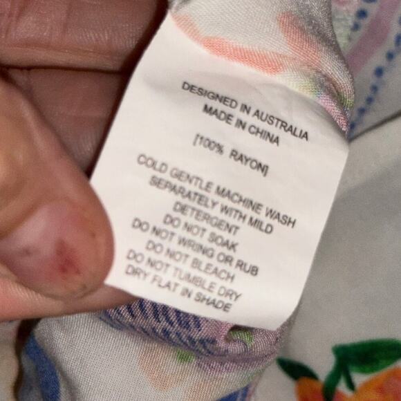 Label Of Love Women's Italian Theme Australia Resort Coastal Maxi Dress Size S - Picture 8 of 12